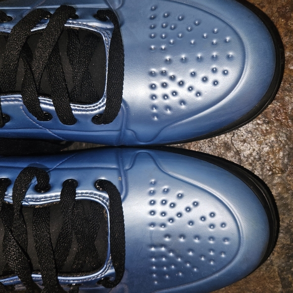 Men's Blue Basketball Shoes - Picture 5 of 8